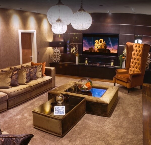 Smart Home Cinema Room