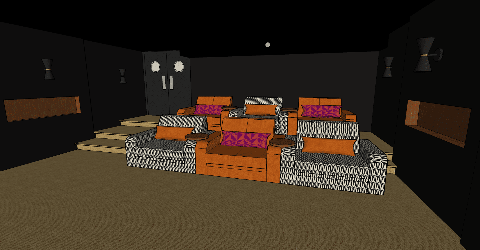 Home Cinema in Design Stage