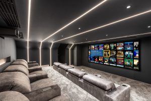 London Home Cinema room