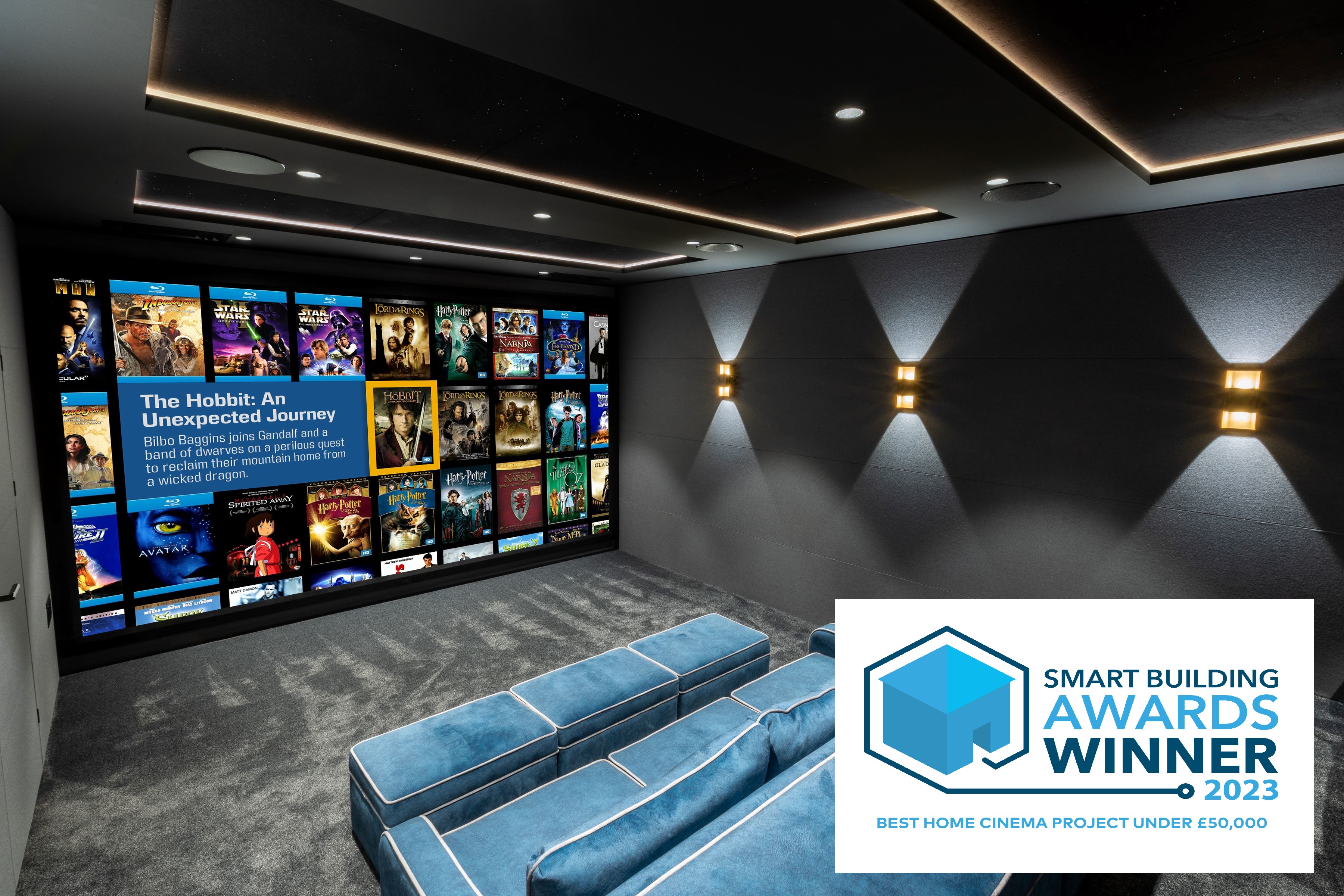 Smart building awards - best home cinema under £50,000