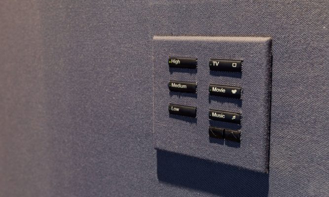 smart home automation control buttons