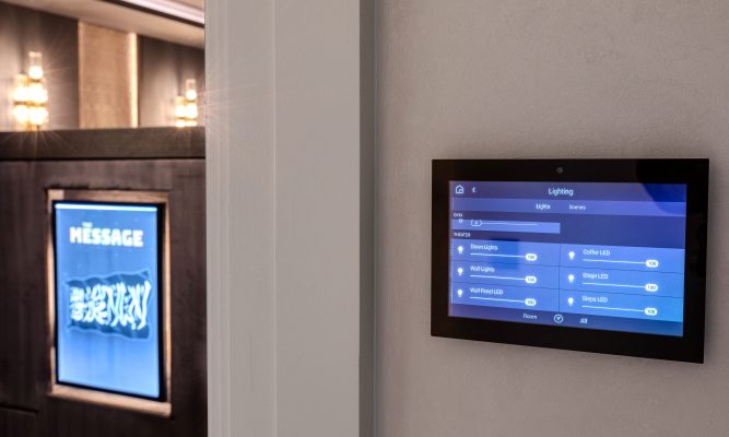 Integrated wall control