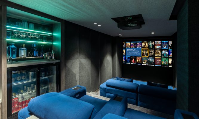 Garage Cinema Room