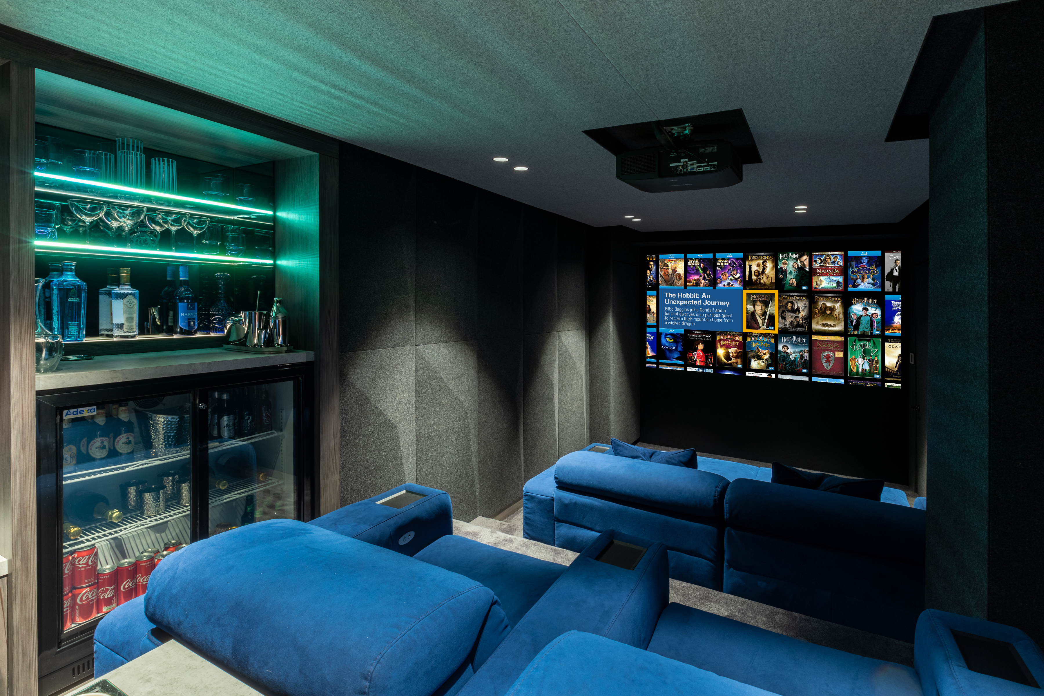 Garage Cinema Room